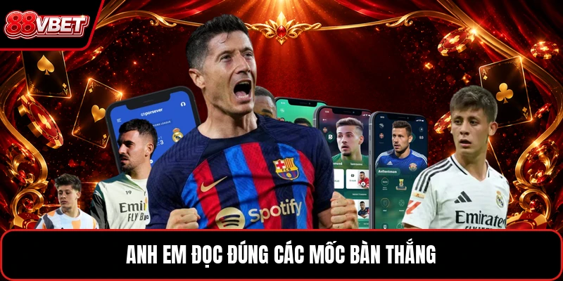 Anh em đọc đúng các mốc bàn thắng