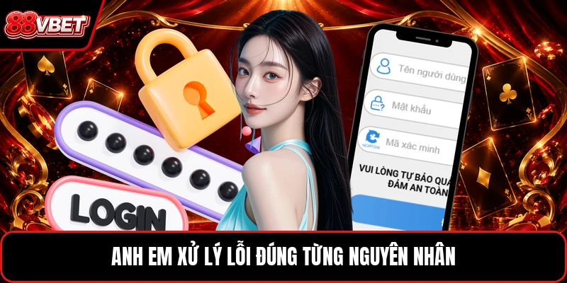 Anh em xử lý lỗi đúng từng nguyên nhân