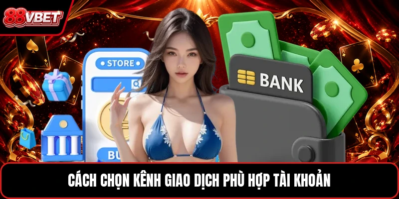 Cách chọn kênh giao dịch phù hợp tài khoản