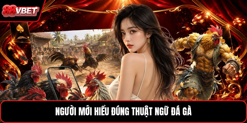 Người mới hiểu đúng thuật ngữ đá gà